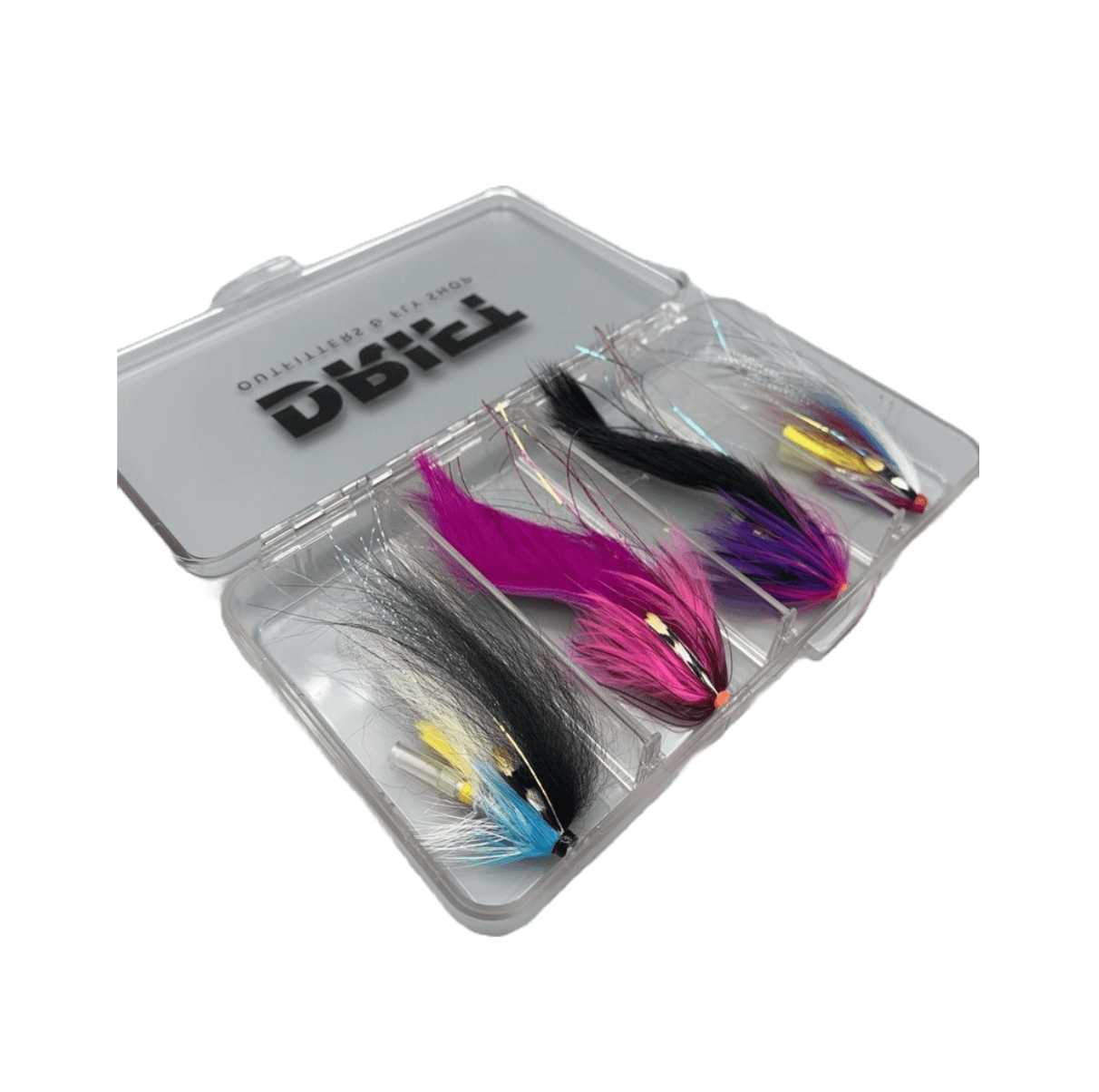 dry fly compartment box fly fishing Waterproof Clear Thing 18 Compt Every fly angler needs a good fly box Adjustable Compartment Box