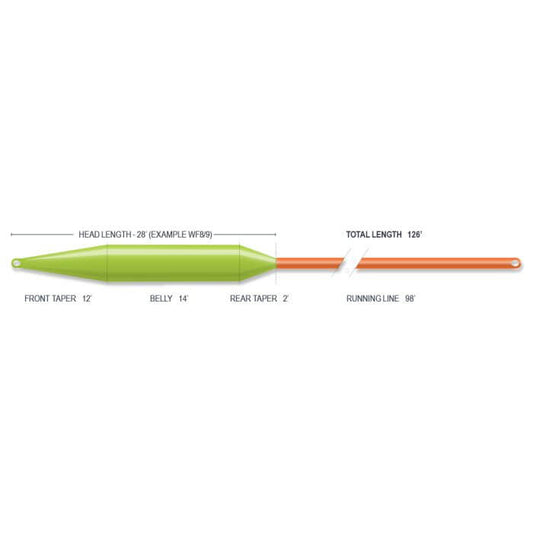 Airflo Rage Tri Integrated Kit Fly Line taper