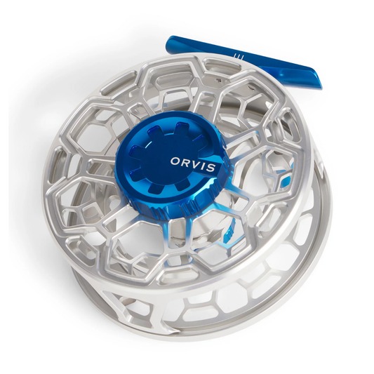 Orvis Ratio Fly Reel silver deep sea