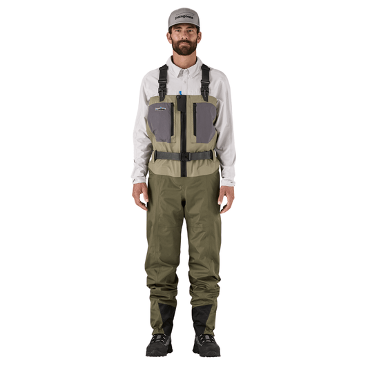 Patagonia Men's Swiftcurrent Traverse Zip Front Waders.