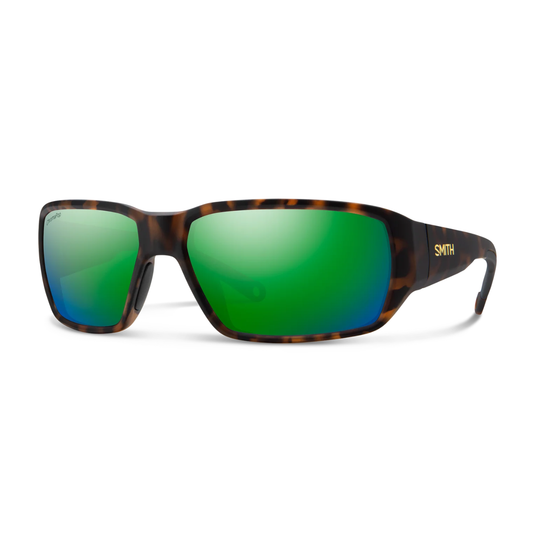 Smith Optics Hookset Sunglasses green mirror matte tortoise