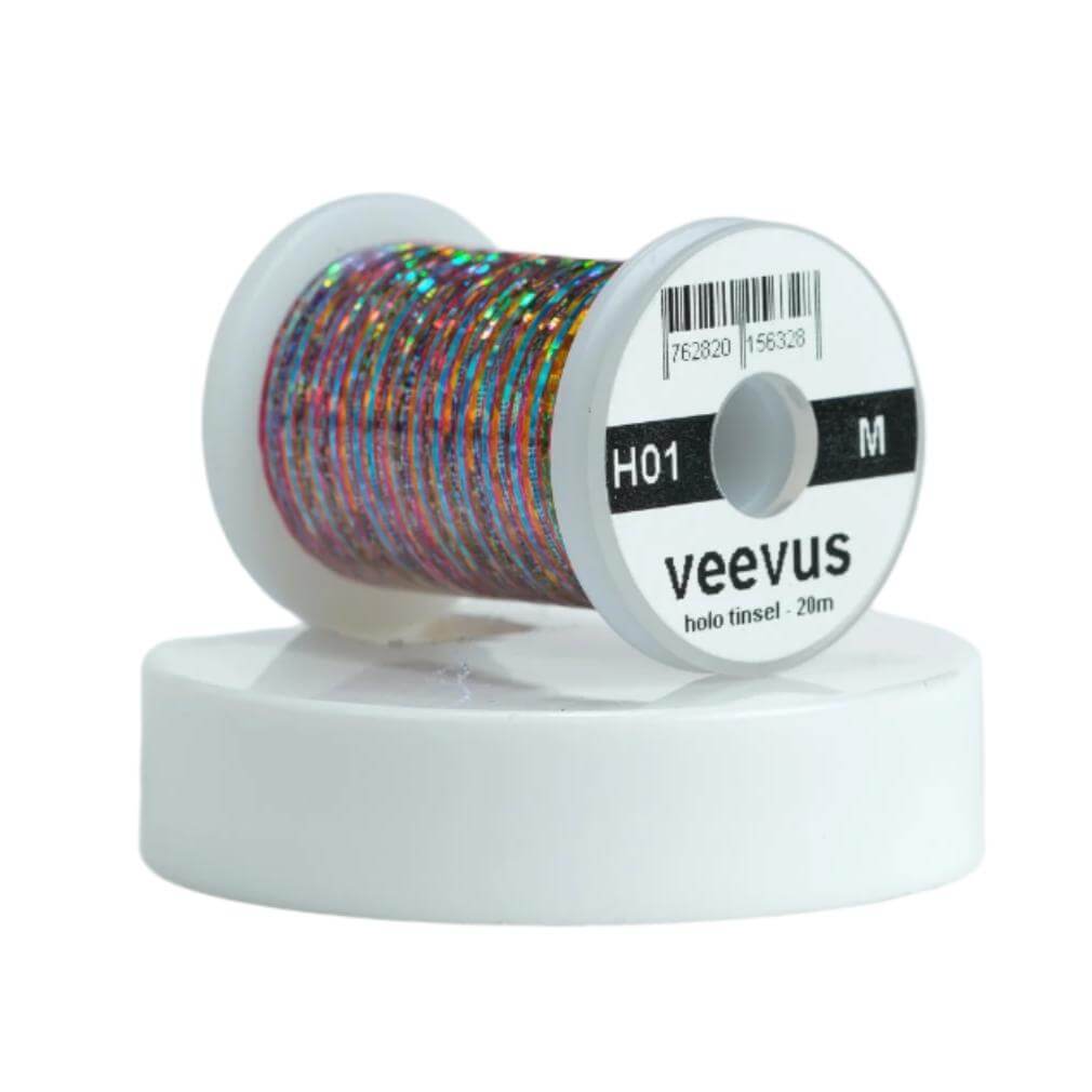 thumbnail image 2 of Veevus Holographic Tinsel – Assorted Colors For Fly Tying 2 of 3