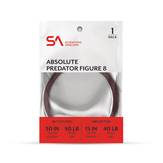 SCIENTIFIC ANGLERS - ABSOLUTE PREDATOR FIGURE 8 LEADER