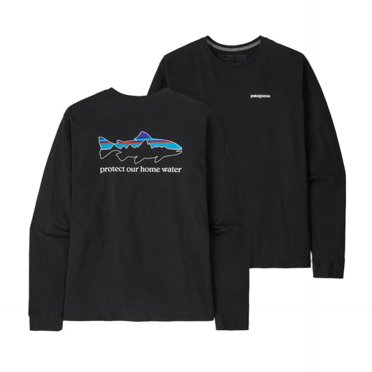 Patagonia - Men's Long-Sleeved Home Water Trout Responsibili-Tee