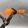 Double Barrel Bass Bug Popper Orange