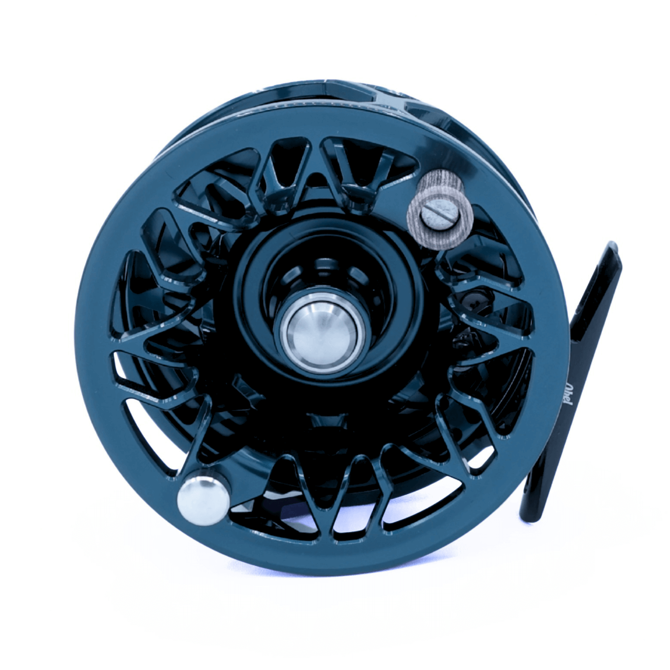 best sounding steelhead fly reels Abel Rove 5/7 Deep Blue Larko Steelhead Fly Reel – Drift Outfitters