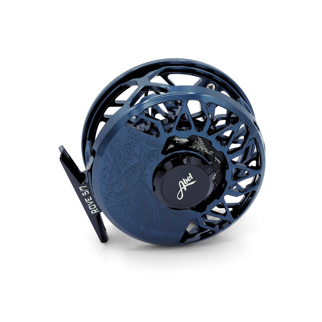 Abel Rove 5/7 Deep Blue Underwood Drift Fly Reel