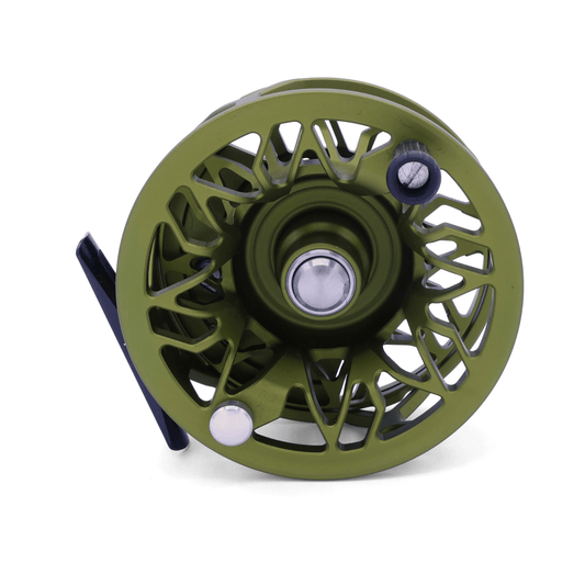 Abel Rove 5/7 Satin Olive Larko Trout & Satin Black Drag Fly Reel 2
