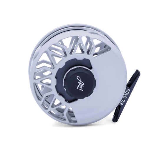 Abel Rove 7/9 Reel Satin Platinum Satin Black Drag 2