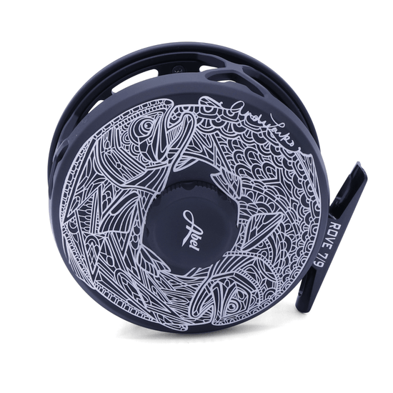 Abel Rove 7/9 Satin Black Larko Steelhead Fly Reel