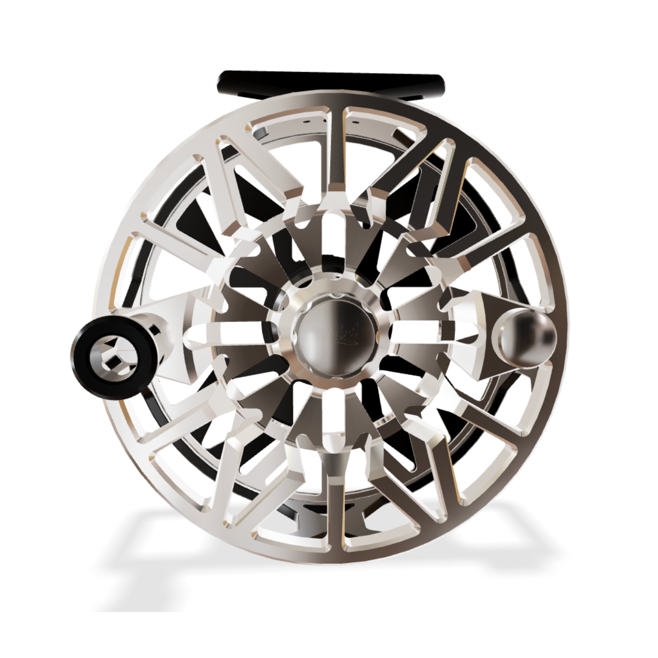 Abel SDX Black/Platinum 9/11 Fly Reel
