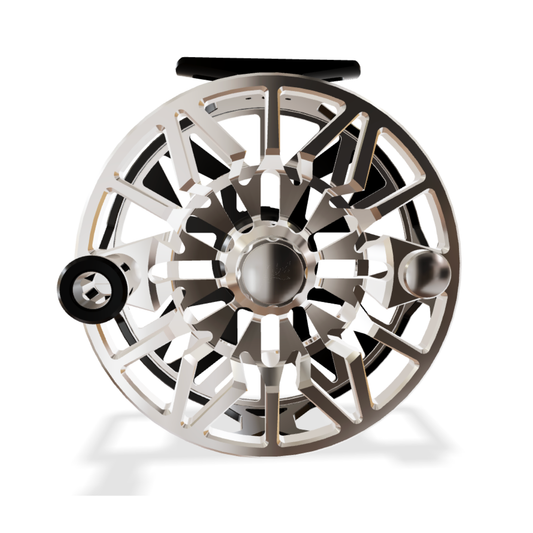 Abel SDX Black/Platinum 9/11 Fly Reel