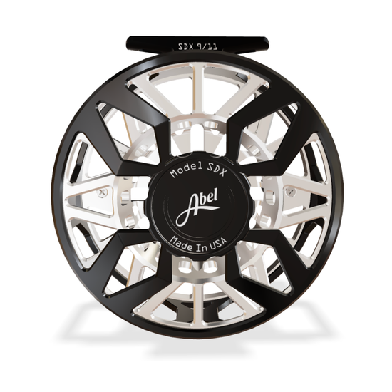 Abel SDX Black/Platinum 9/11 Fly Reel