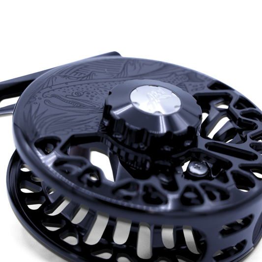 Abel Vaya 5/6 Black Underwood On The Hunt Fly Reel