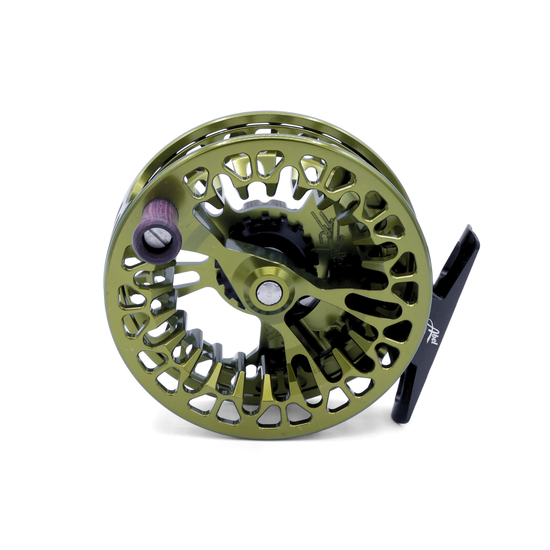 Abel Vaya 5/6 Underwood Sightfish Olive Fly Reel