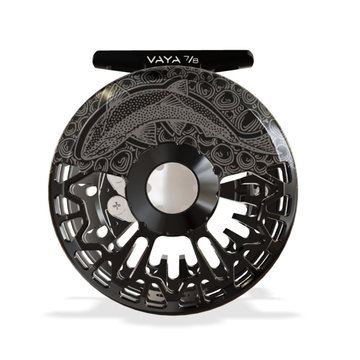 Abel Vaya Black 7/8 Underwood Sightfish Fly Reel render