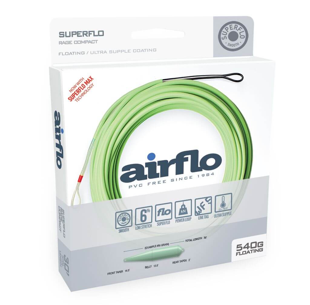 Airflo Rage Line Chart Airflo Superflo Max Rage Compact Fly Line – Drift Outfitters