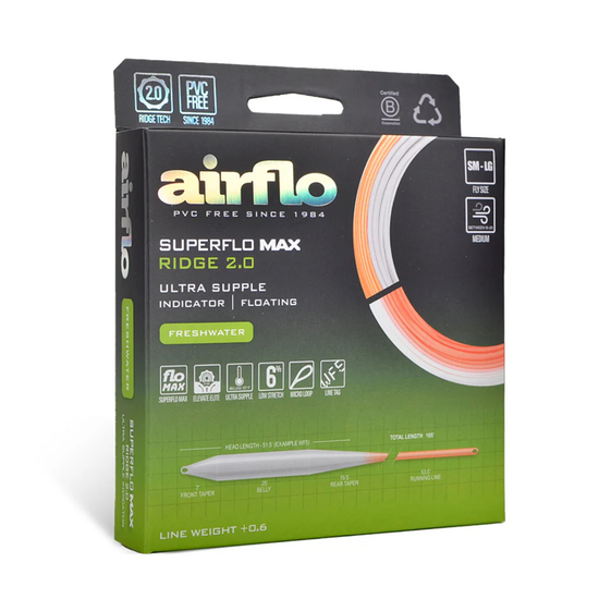 Airflo Superflo Max Ridge 2.0 - Ultra Supple Indicator Taper Fly Line