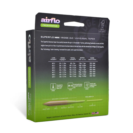 Airflo Superflo Max Ridge 2.0 - Universal Taper Fly Line 2