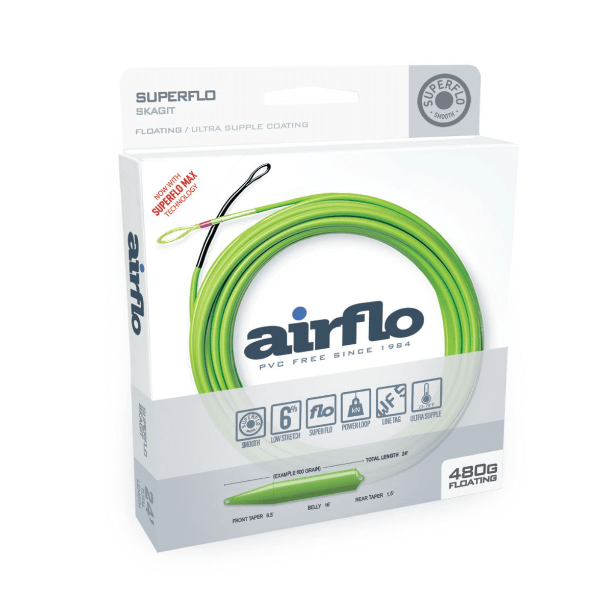 Max Rappeport Fly Airflo - Superflo Max Skagit Fly Line – Drift Outfitters
