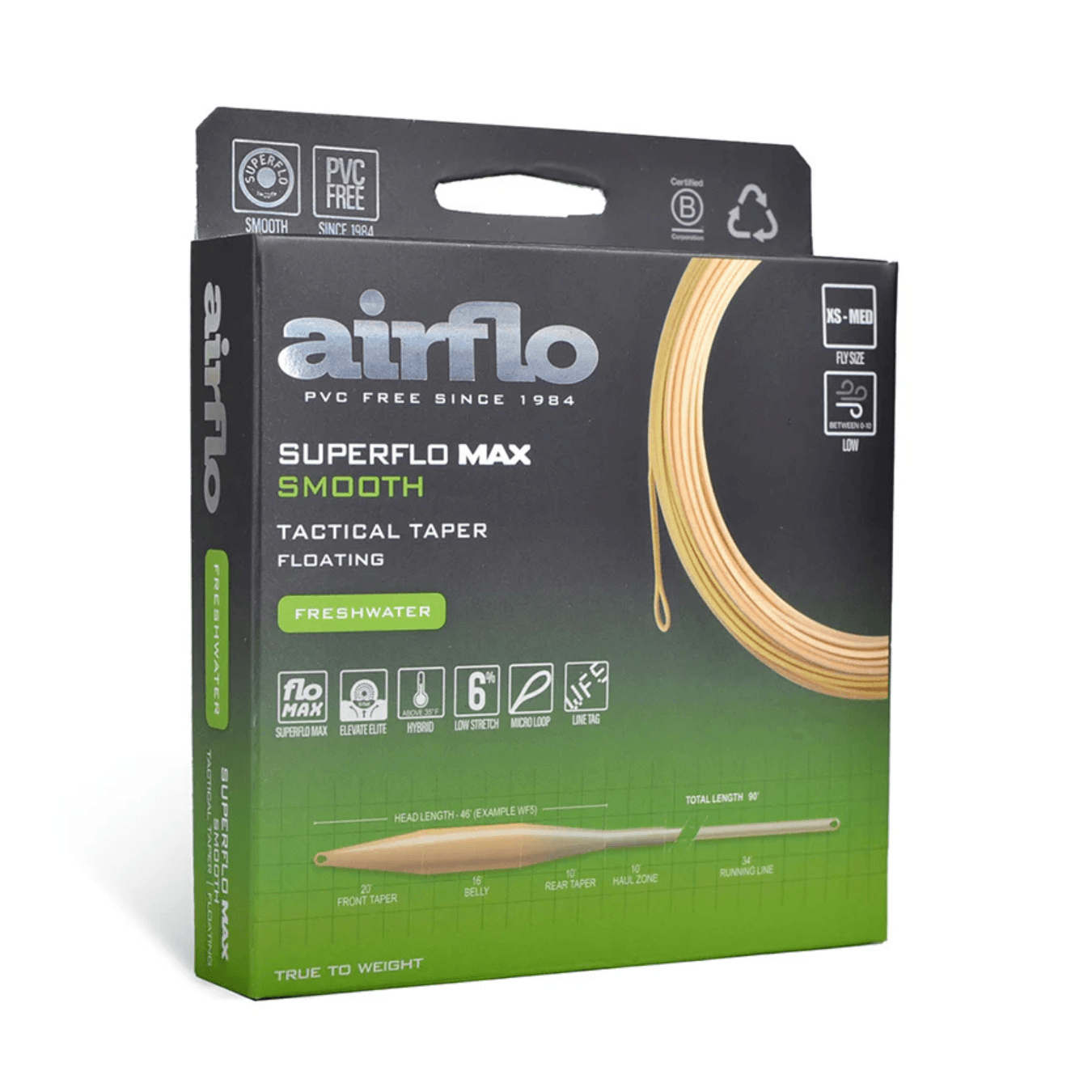 Airflo Superflo Max Smooth - Tactical Taper Fly Line