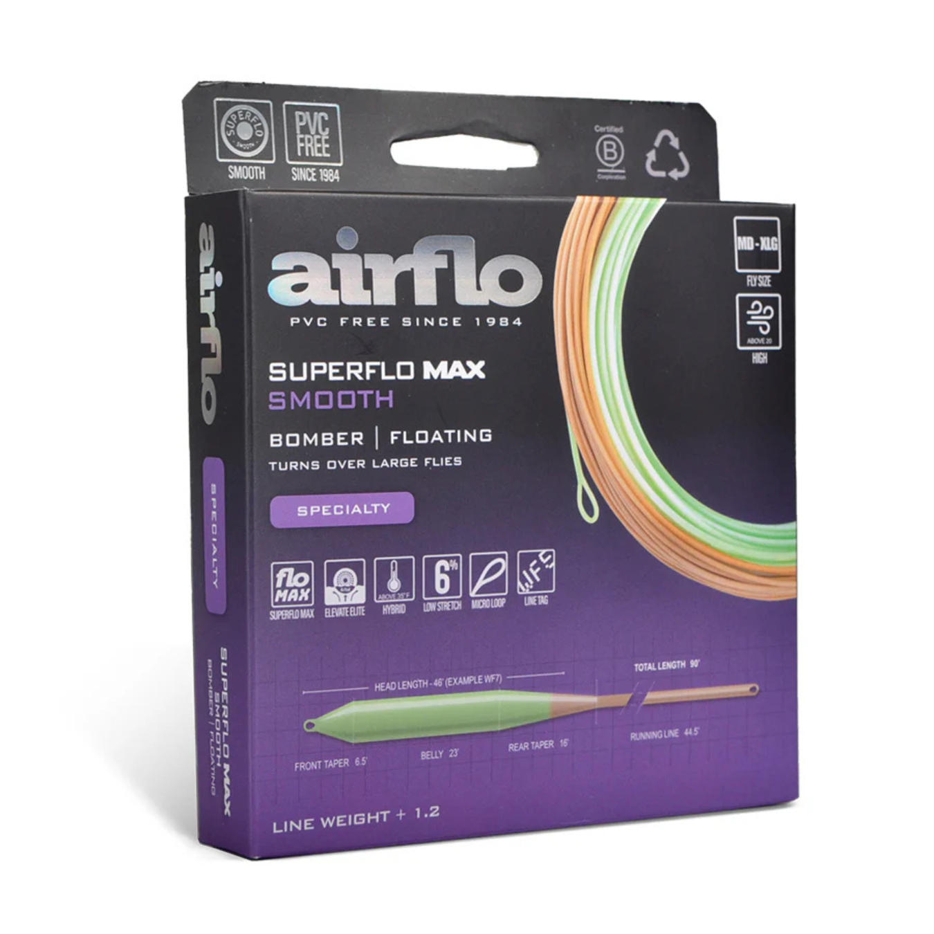 Airflo Superflo Max Smooth Bomber Fly Line