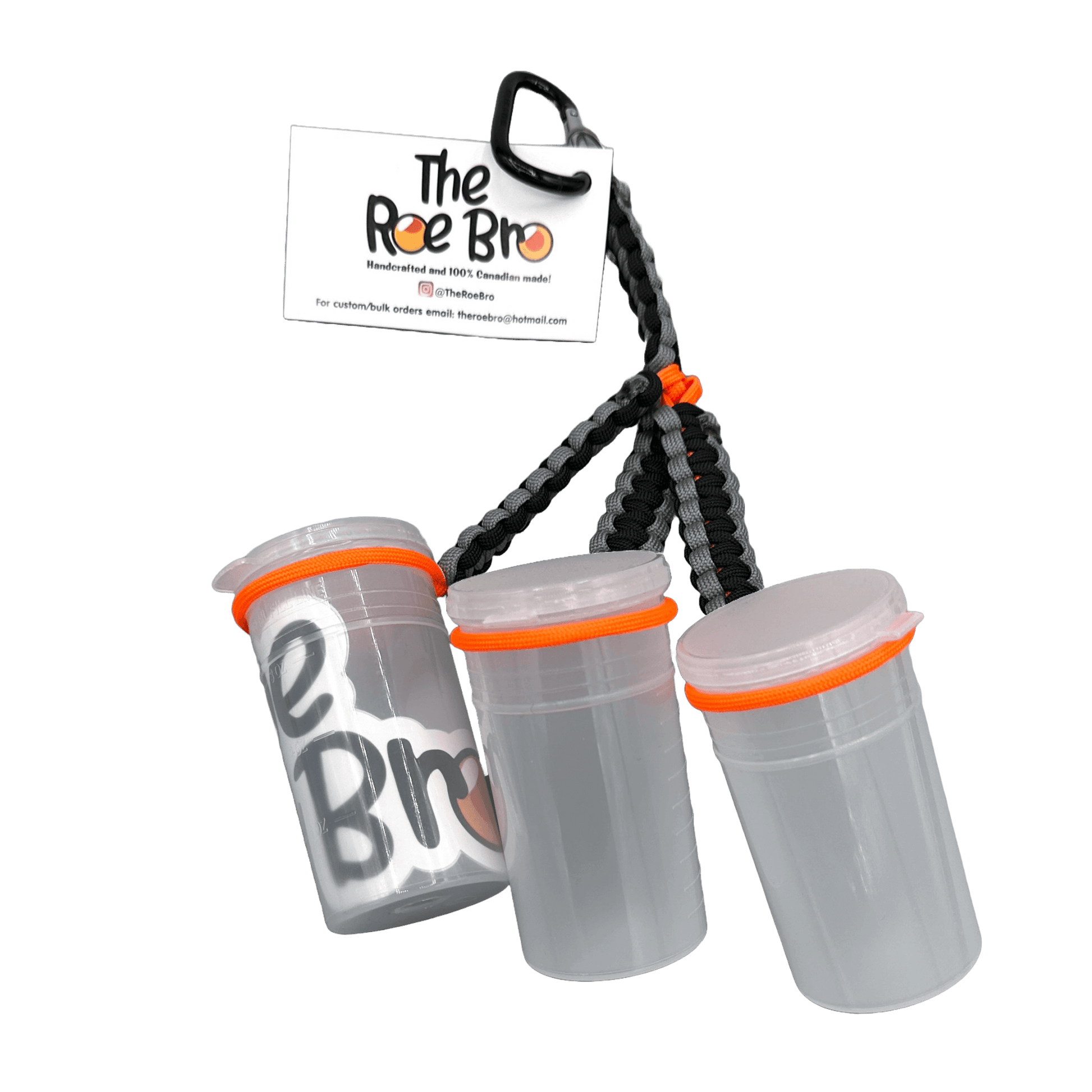 Roe Bro Bait Holder - Triple Compartment Drift Outfitters Roe Bro Bait Holder - Triple Compartment Drift Outfitters