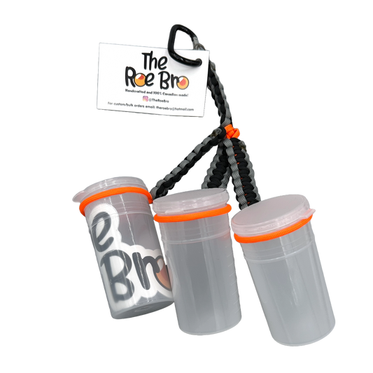 Roe Bro Bait Holder - Triple Compartment