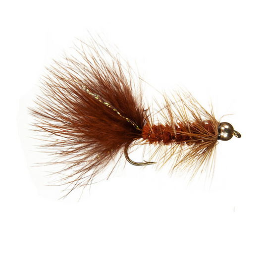 Bead Head Woolly Bugger - Brown