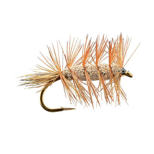 Brown Bug Down Eye Hook Salmon Fly