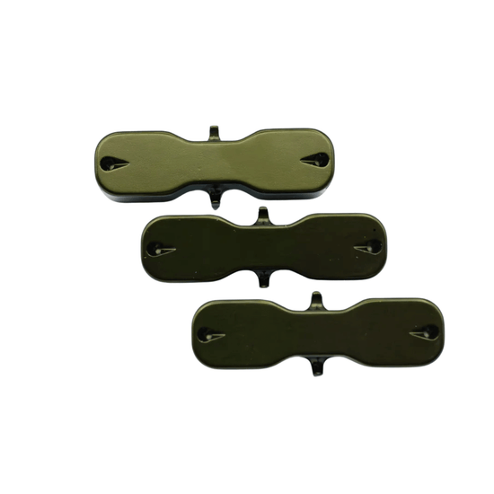 Cling Mag Grab Rod Rack 3 Pack dark green