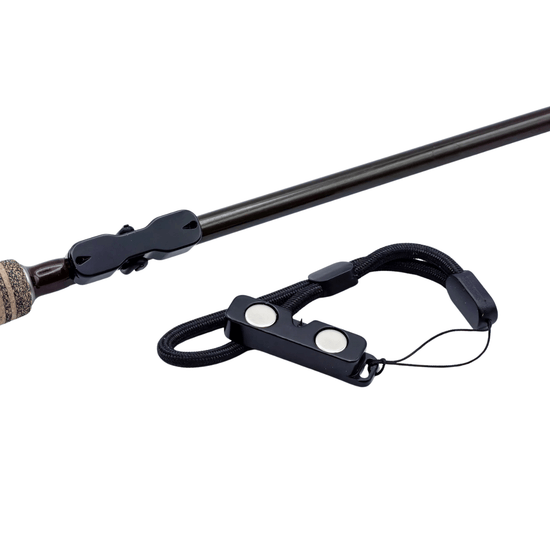 Cling Mag Grab Rod Rack black