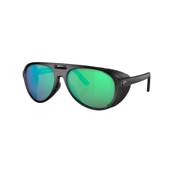 Costa Del Mar Grand Catalina Sunglasses matte black green mirror