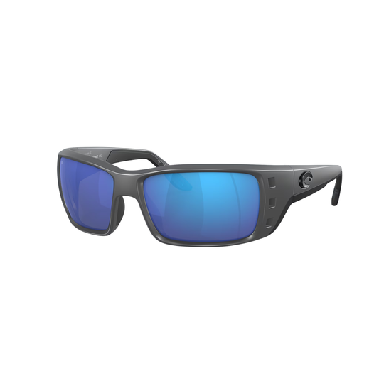 Costa Del Mar Permit Sunglasses matte black blue mirror