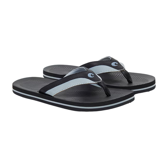 Costa Del Mar Sandals black deck grey
