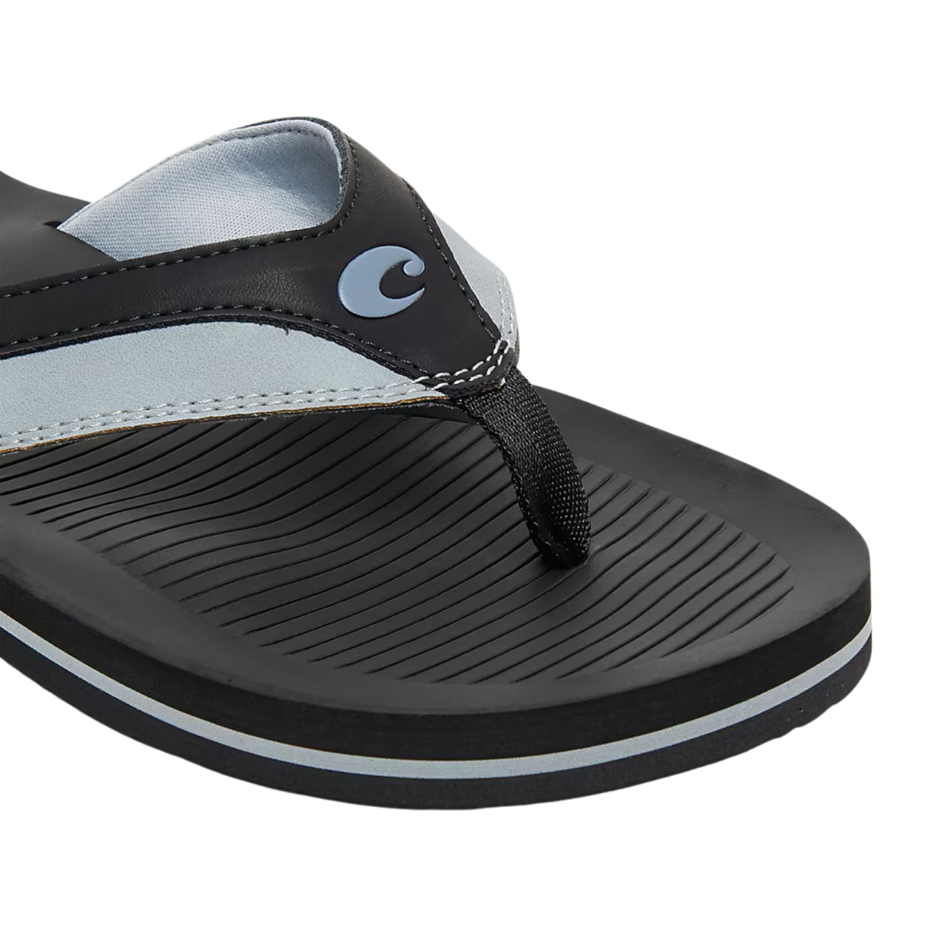 Costa Del Mar Sandals black deck grey