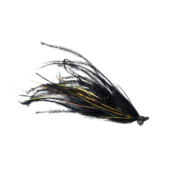 Dumbbell Black UV Intruder Steelhead Fly