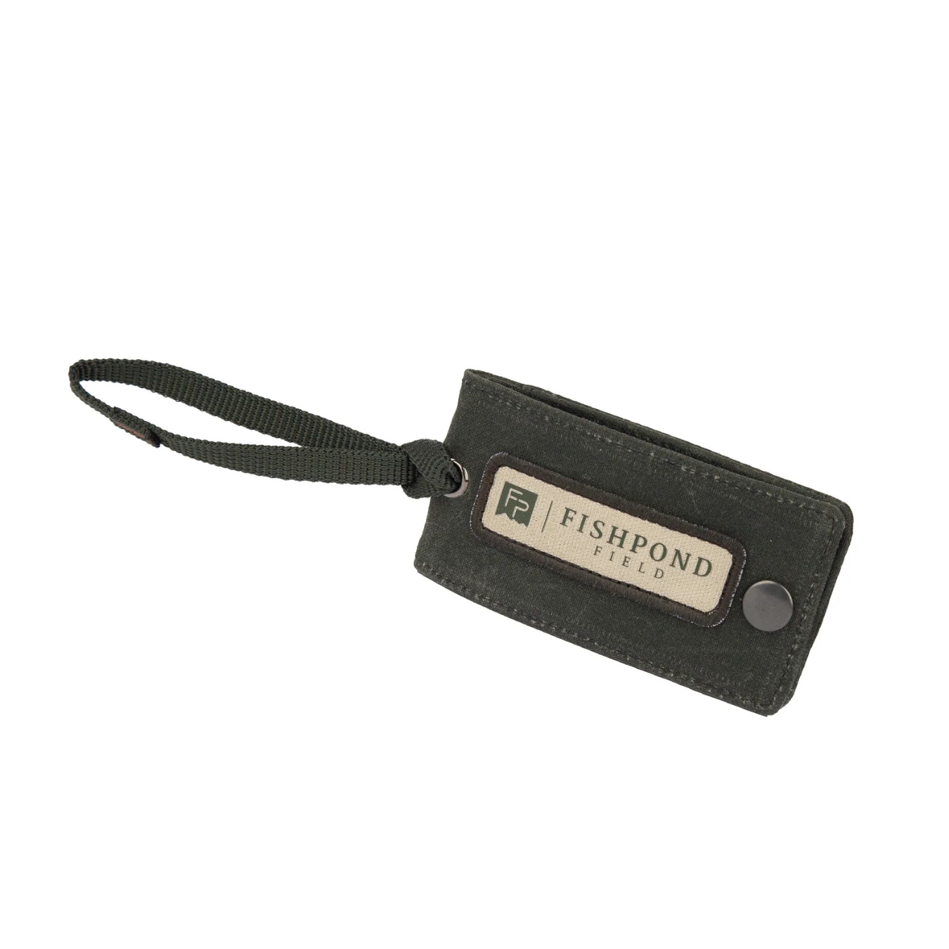 Fishpond Field Luggage Tag