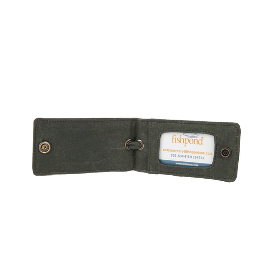 Fishpond Field Luggage Tag