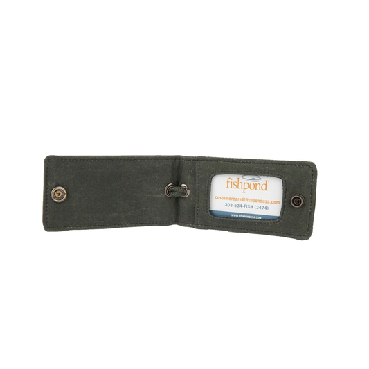 Fishpond Field Luggage Tag