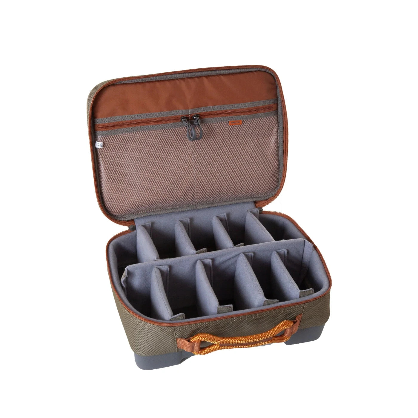 Fishpond Honcho Reel Case open