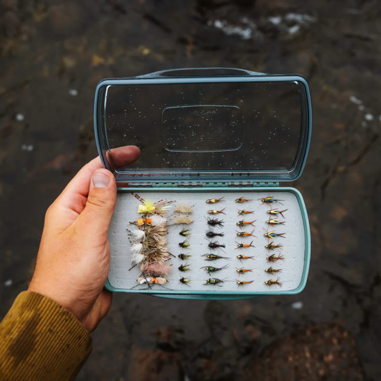 Fishpond Tacky Pescador Fly Box - Medium - Clear - Dynamic Foam