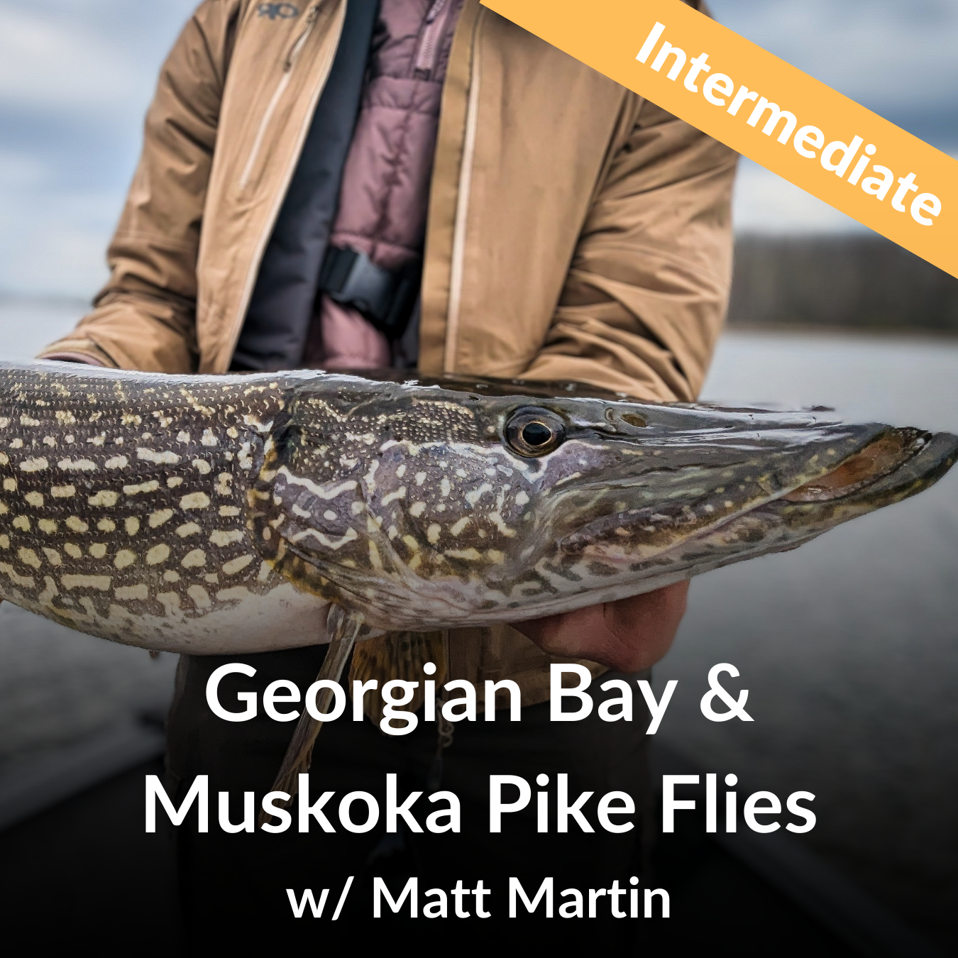Georgian Bay & Muskoka Pike Flies w/ Matt Martin - Sat Jan 24th, 1pm