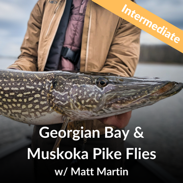 Georgian Bay & Muskoka Pike Flies w/ Matt Martin - Sat Jan 24th, 1pm
