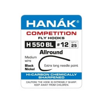 Hanak 550 Allround Long Barbless Hooks