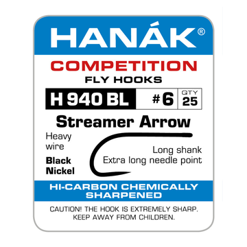Hanak Competition H940BL Streamer Arrow Hooks