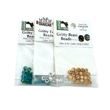 Hareline - Gritty Tungsten Beads