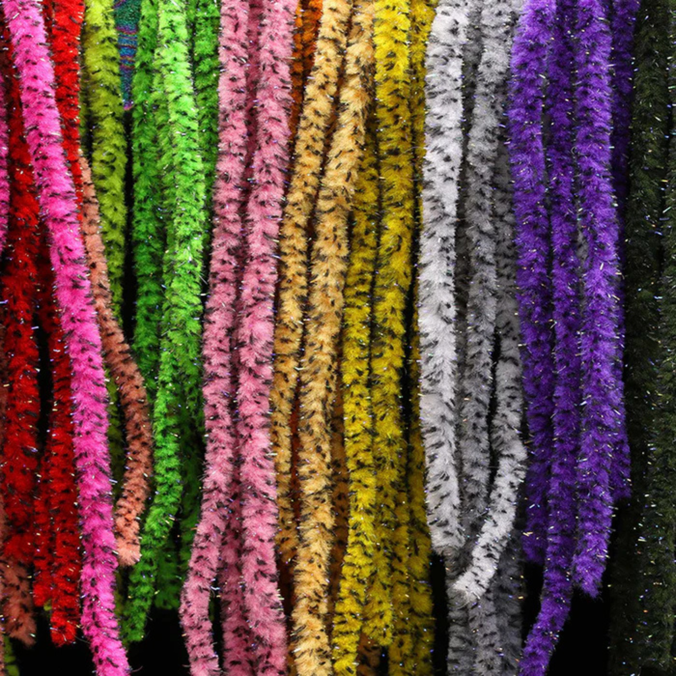 Hareline UV Galaxy Mottled Mop Chenille