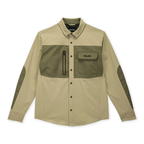 Hooke Men's Field Shirt safari burnt olive