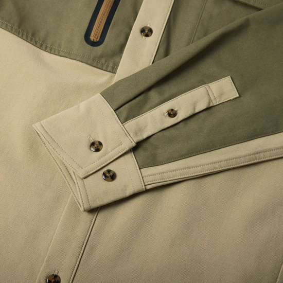 Hooke Men's Field Shirt safari burnt olive